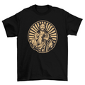 Jesus with synthesizer t-shirt d