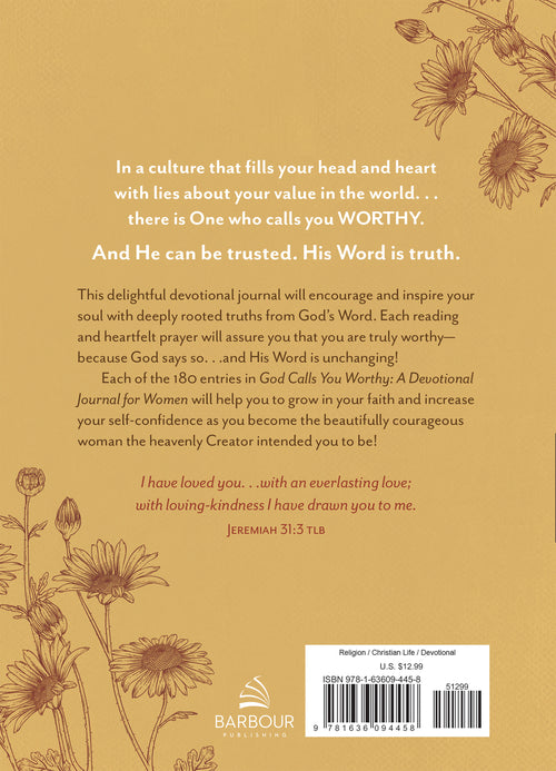 God Calls You Worthy: A Devotional Journal for Women
